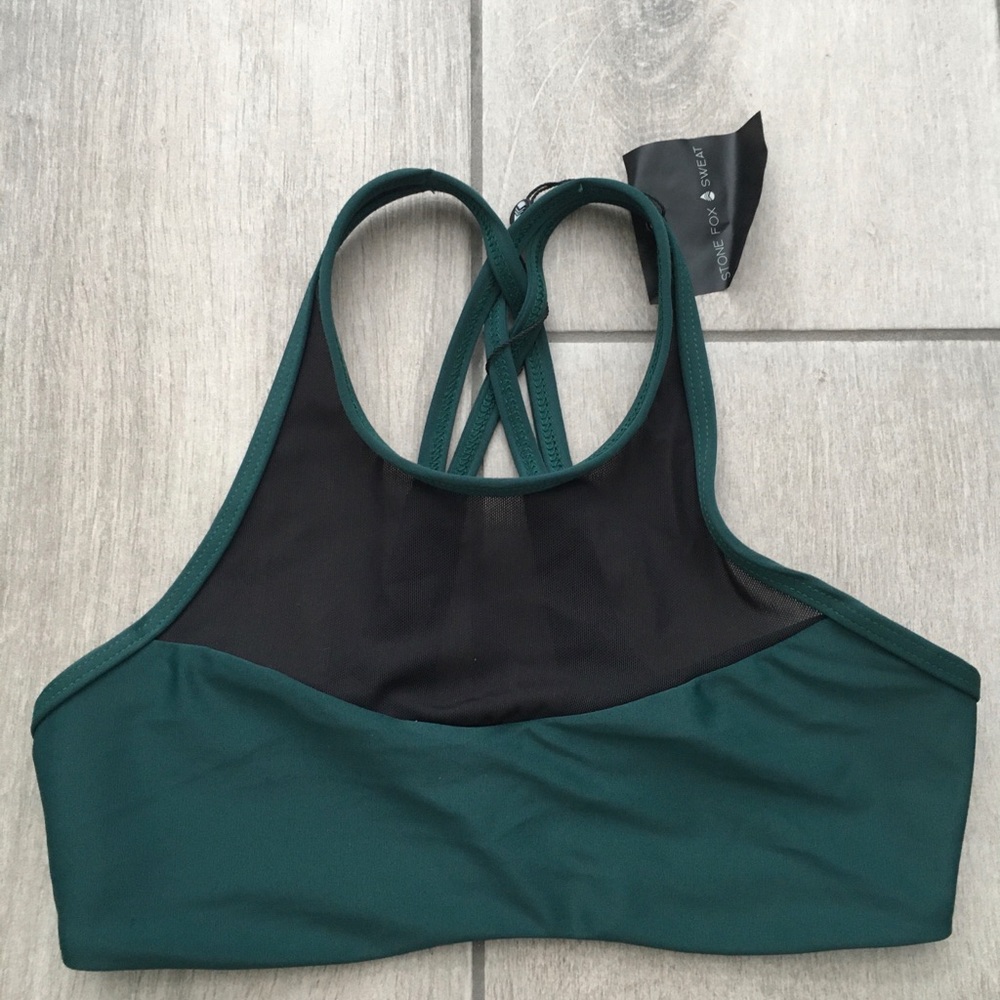 NWT Stone Fox Sweat Elektra Sports Bra